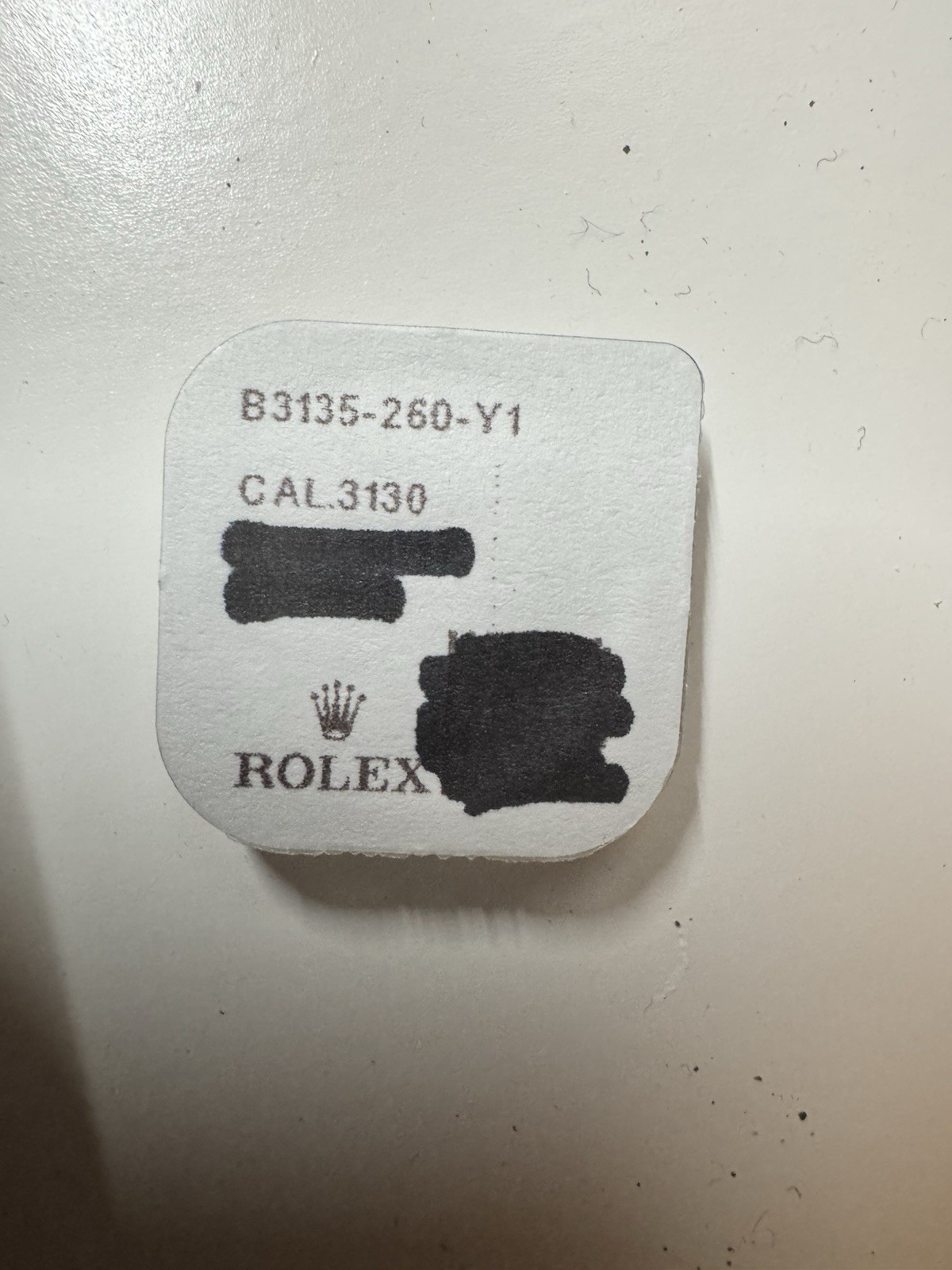 Rolex Original 3135 260 Minute Wheel Brand New Sealed
