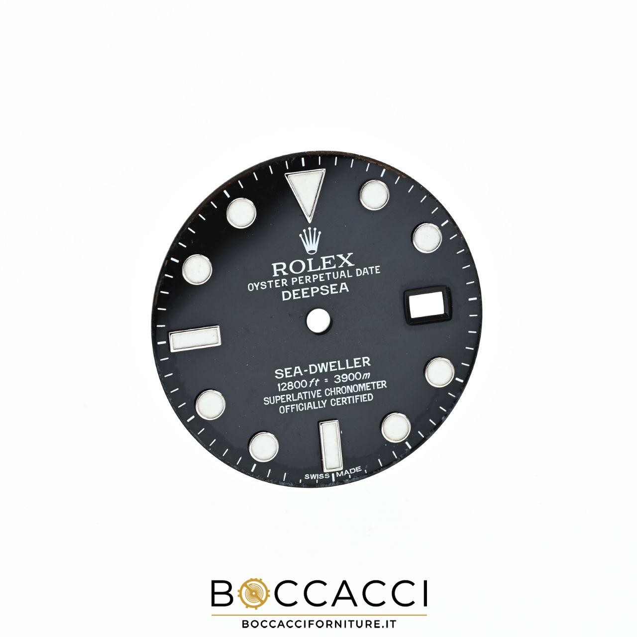 ROLEX Black Dial for Deepsea Sea-Dweller ref. 116660 Chromalight Calib: 3135 …