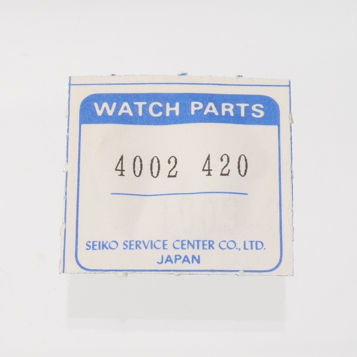 NOS Genuine Seiko 4N00A Coil 4002-420 Watch Part New Old Stock Watchmaker (G518)