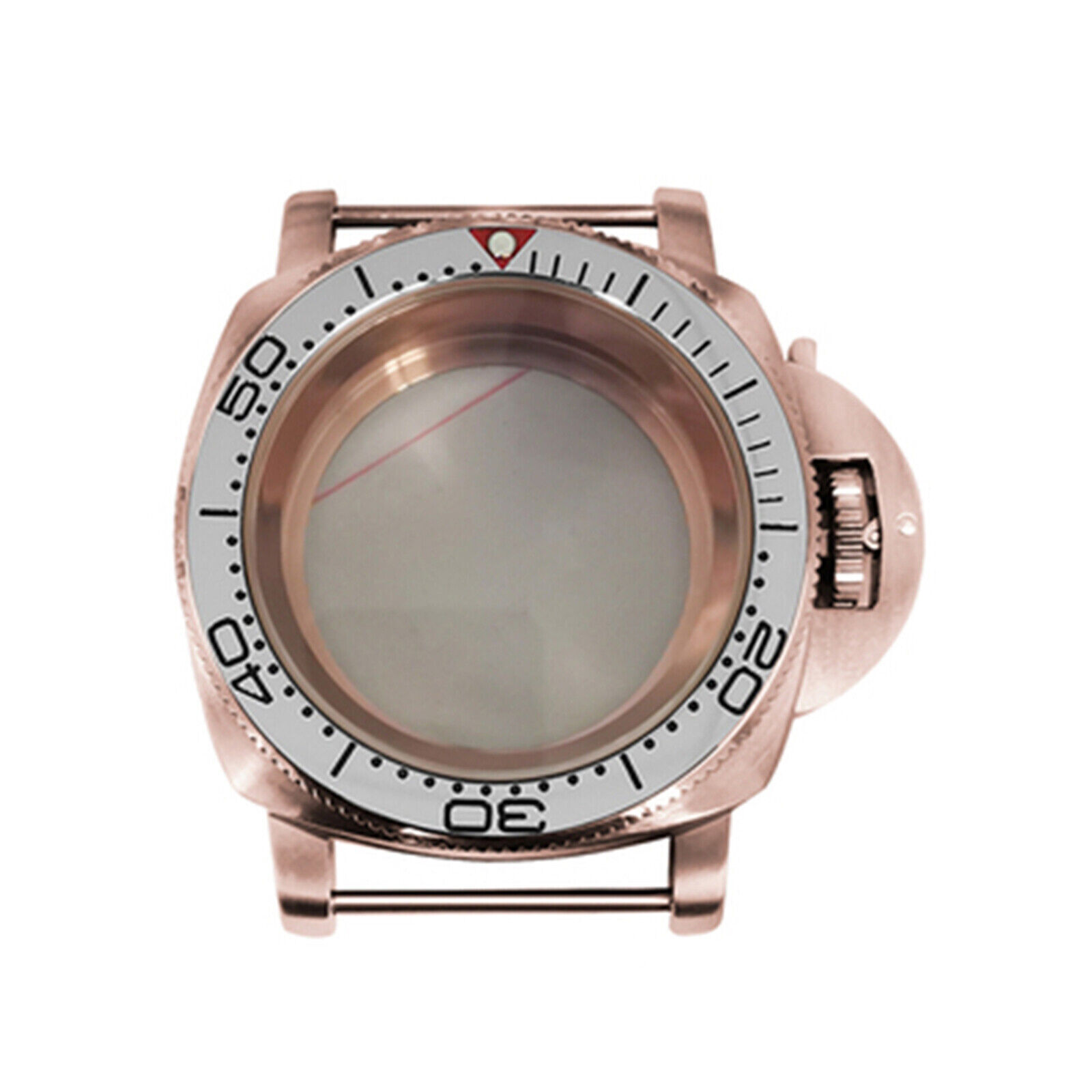 Case PVD Rose Gold Watch Accessories 42MM Stainless Case for NH35/ 36 Movement