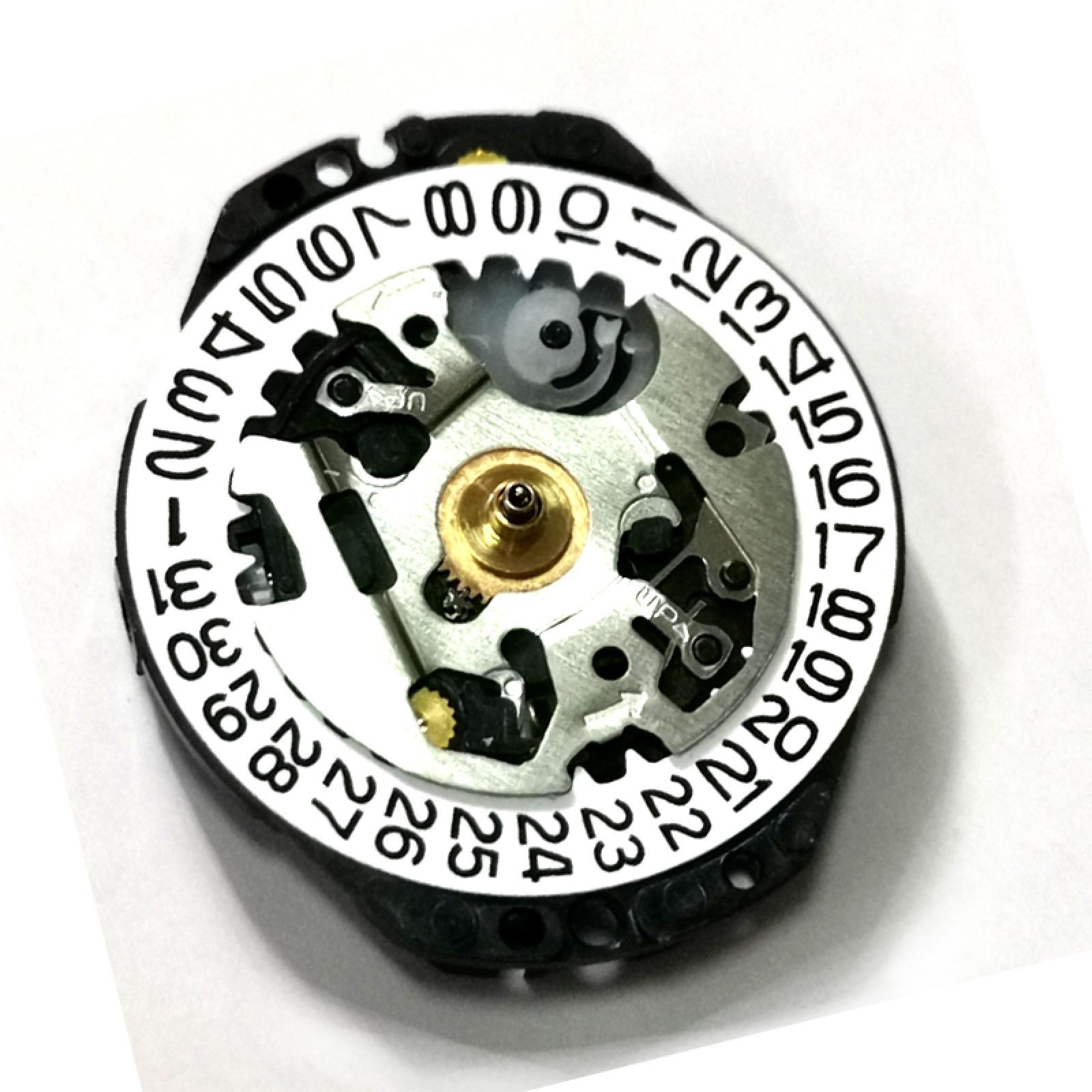 Quartz Movement 3Hands at 3 O’clock Window Calendar For Watch Japanese VX82E a