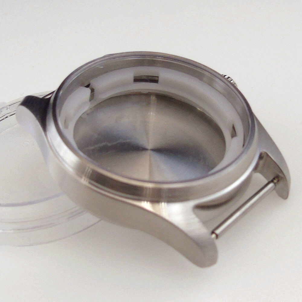 200M WR 39mm solid brushed Watch Case Fit For NH35 NH36 Movement Sapphire Glass