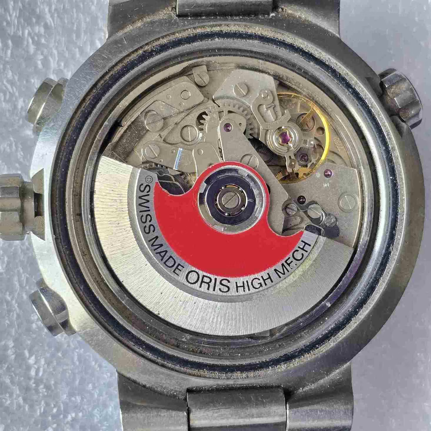 ORIS AQUIS TITAN Chronograph. Ref: 7542. Cal: ETA-7750. For Repairs