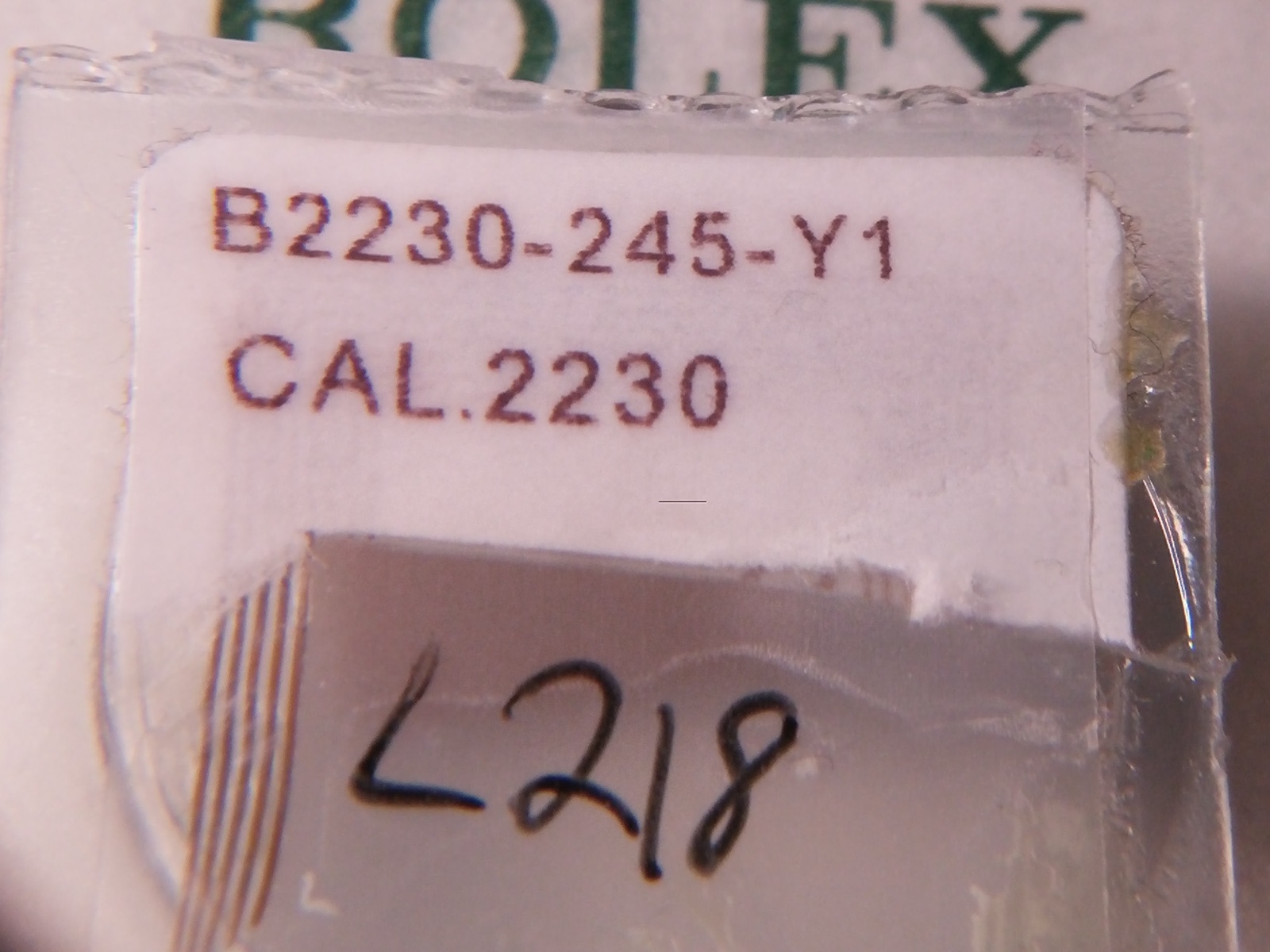 Rolex Authentic Ladies 2235 2230 245 Spring for Balance. NEW. FACTORY SEALED