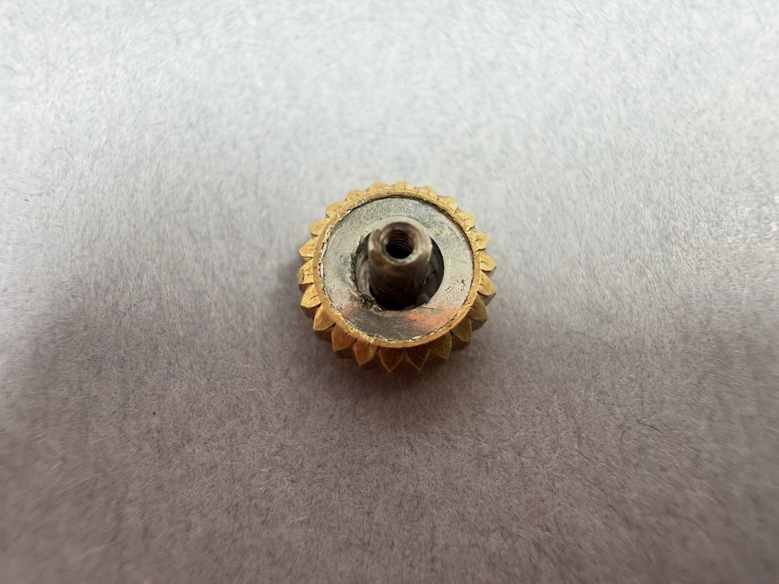 ROLEX SUPER OYSTER GOLD VINTAGE CROWN