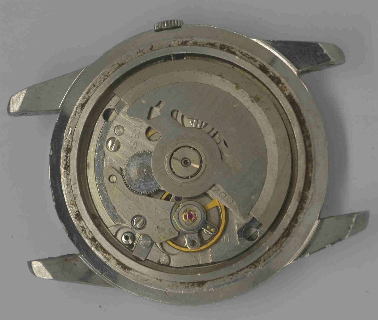 Vintage SEIKO Steel Wristwatch. Ref: 7005-2000, Cal: 7009A. For Repairs