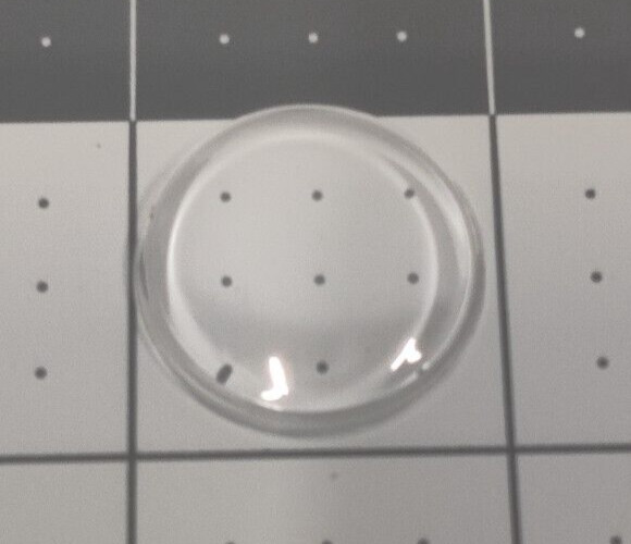 G-S Acrylic Super Quality Flexo Hi-Dome Watch Crystal PHD18 1/2 24.4mm 42117