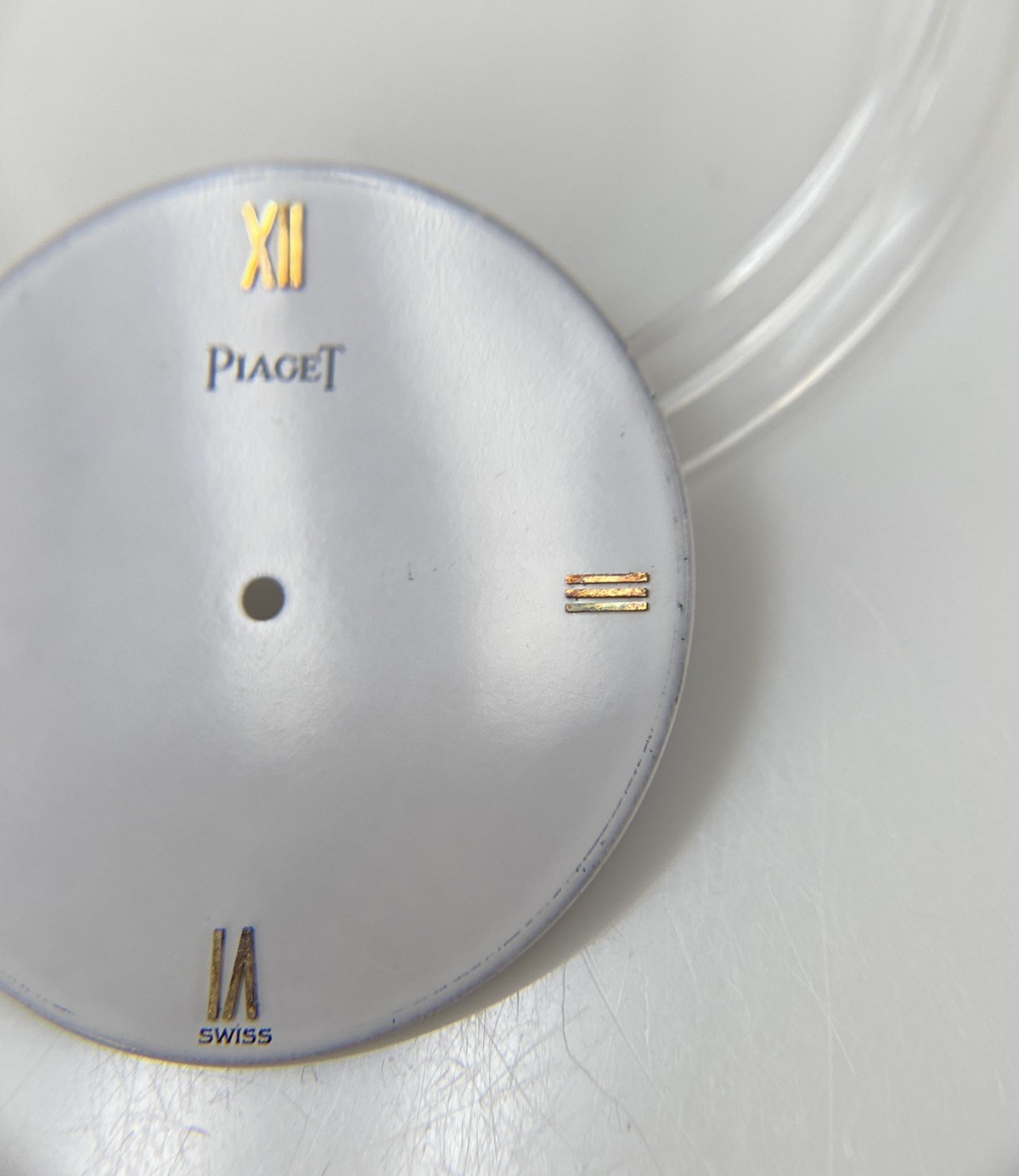 Original Piaget 8065 Cal. 857P White/Gold Roman Numeral 27mm Dial