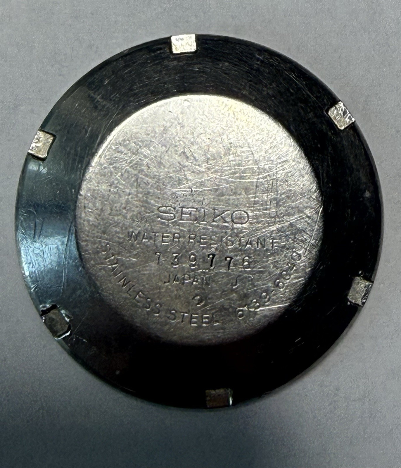 Seiko 6139 6040 Watch Case Back Parts