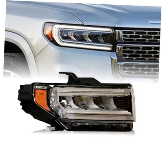 GMC Acadia SL/SLE/SLT/Denali Headlight Assembly for 2020-2024 – None AT4 Right