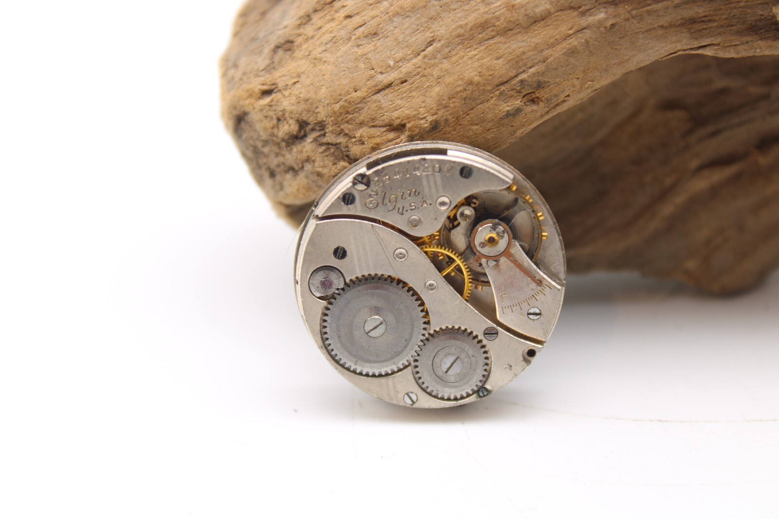 1923 ELGIN POCKET WATCH MOVEMENT 25414208 GRADE 431 6/0s 7j (PN)