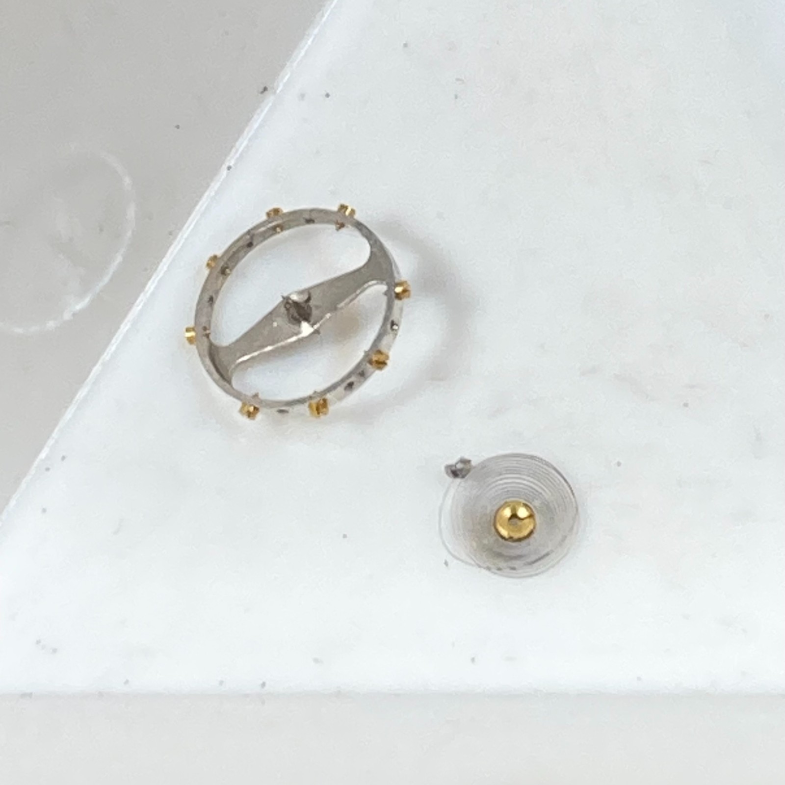 Elgin Balance Wheel Complete Hairspring Watch Replacement Parts