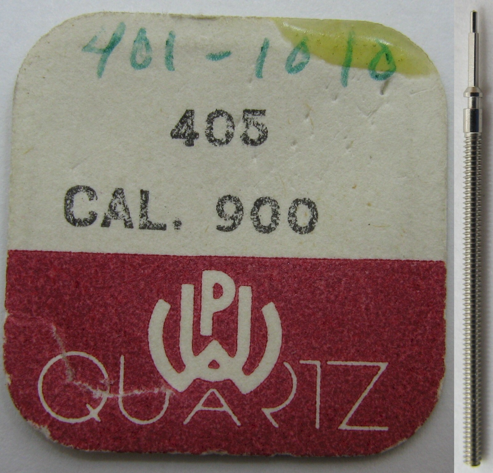PUW 900 winding stem watch part #405 / #401 * tap 10 *