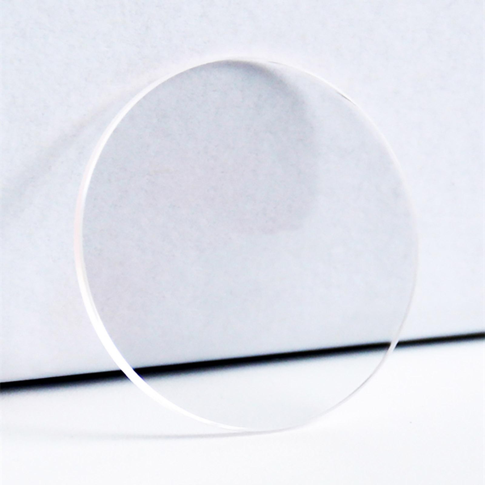 1.5mm Thick Flat Sapphire Watch Glass Crystal Watchmaker Repair Tool 28-36.5mm