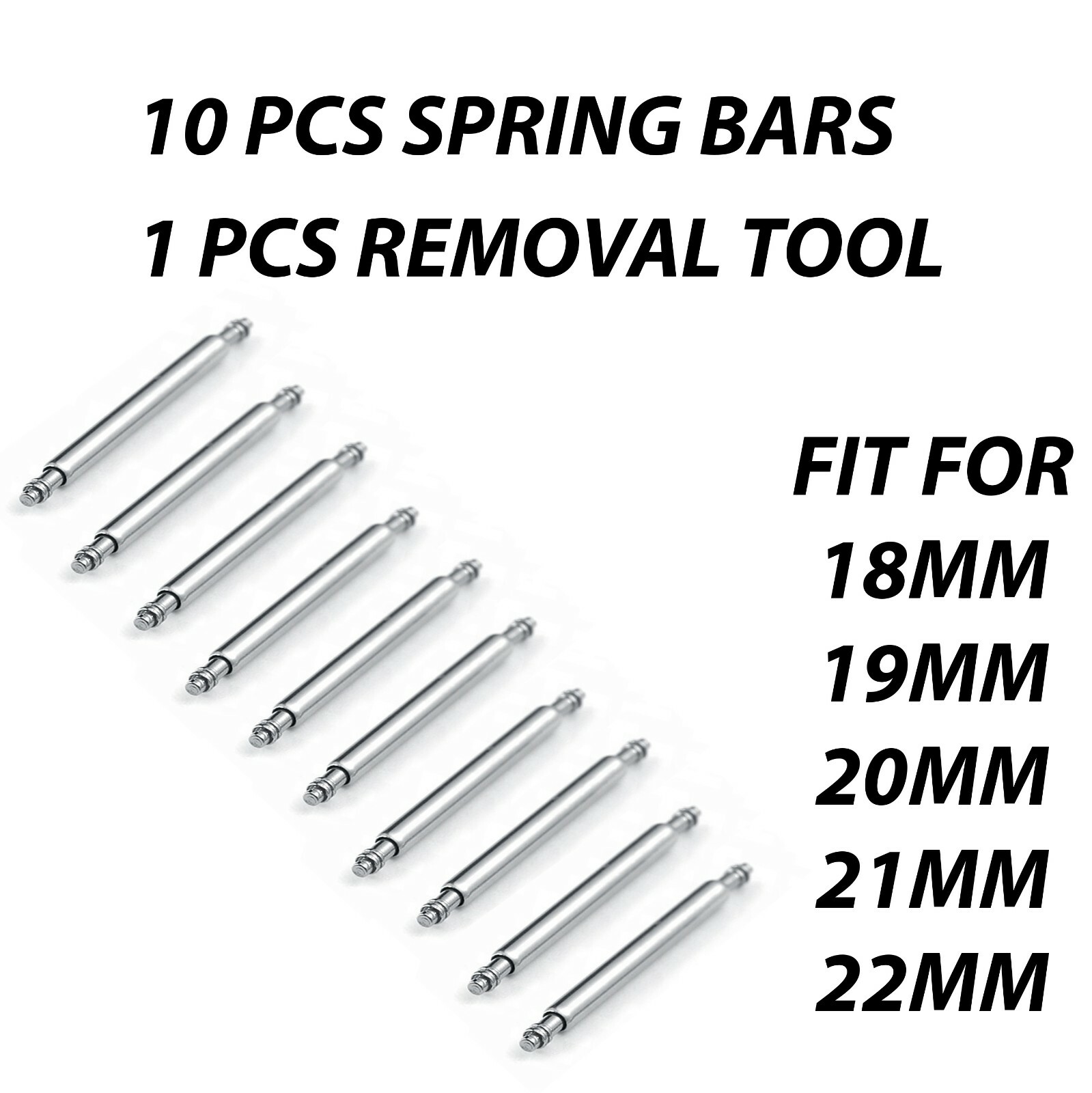 DISMAY Spring Bar Remover Tool SET for Buckle Watch Strap Pin Installation