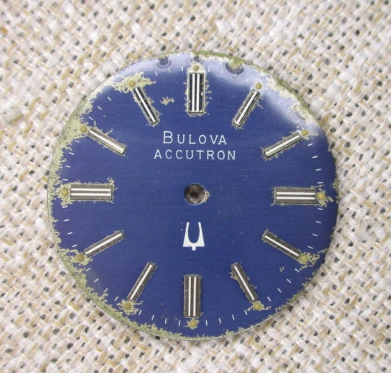 Bulova Accutron dial for movement cal 2180