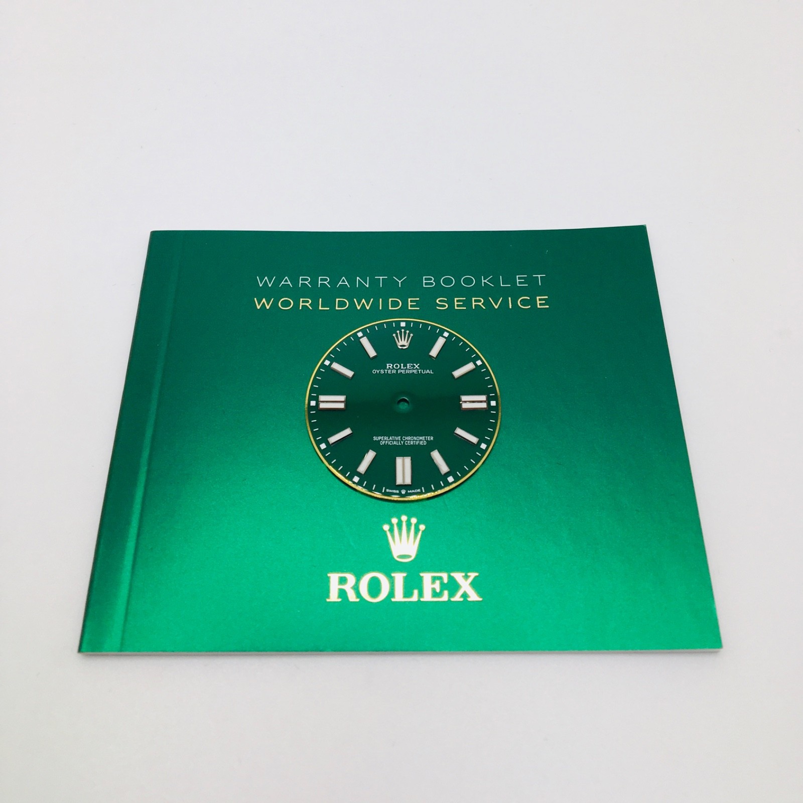 Rolex Oyster Perpetual 41mm Green Dial – Reference# 124300