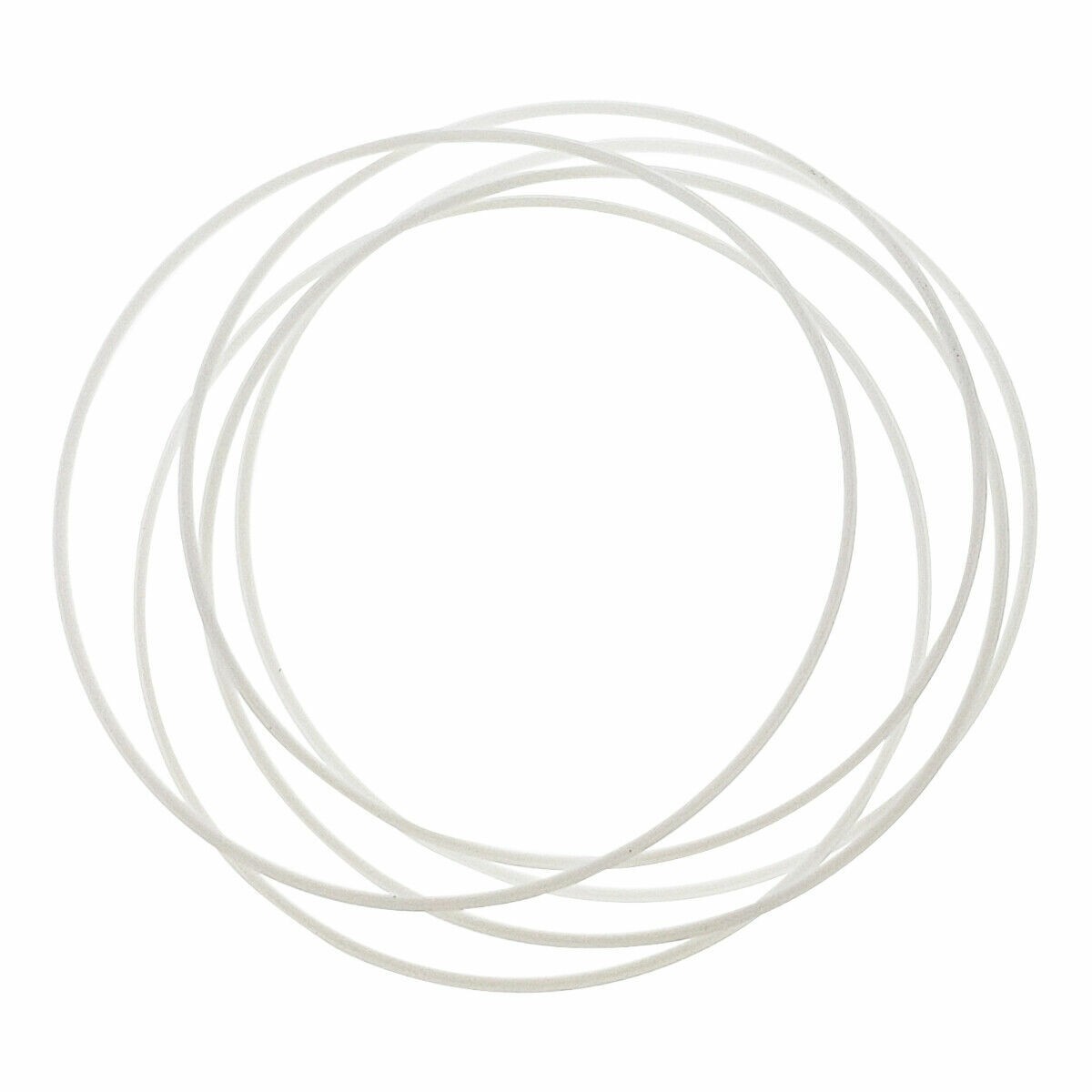 White 36mm Replacement Bezel Gasket Set Of 5 For Rolex Day-Date President
