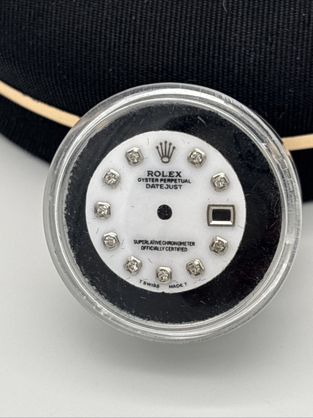 Rolex Lady Datejust White Dial Factory Diamond Markers – 26mm case No Papers