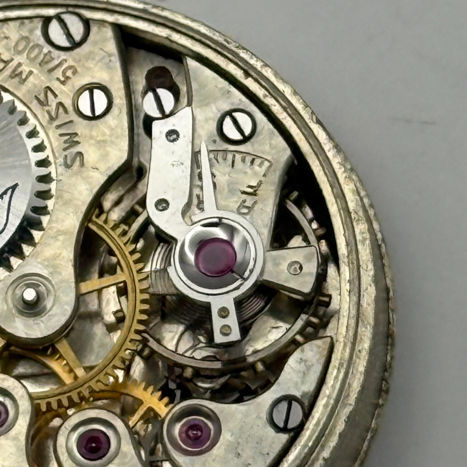 Rotary 5/400 Watch Movement Super Sports Shockproof Running Manual Parts 27.2mm