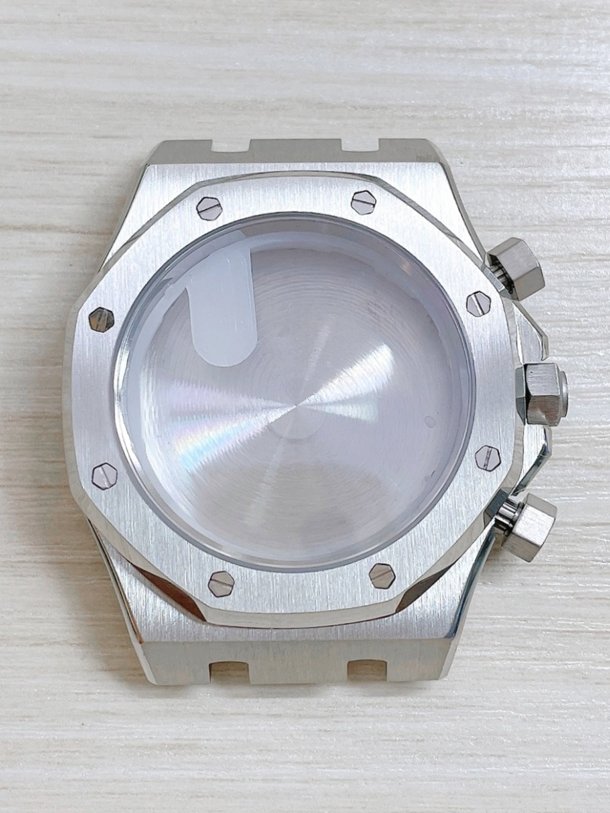 41Mm Stainless Steel Watch Case Sapphire Crystal for Vk63 Movement Accessories