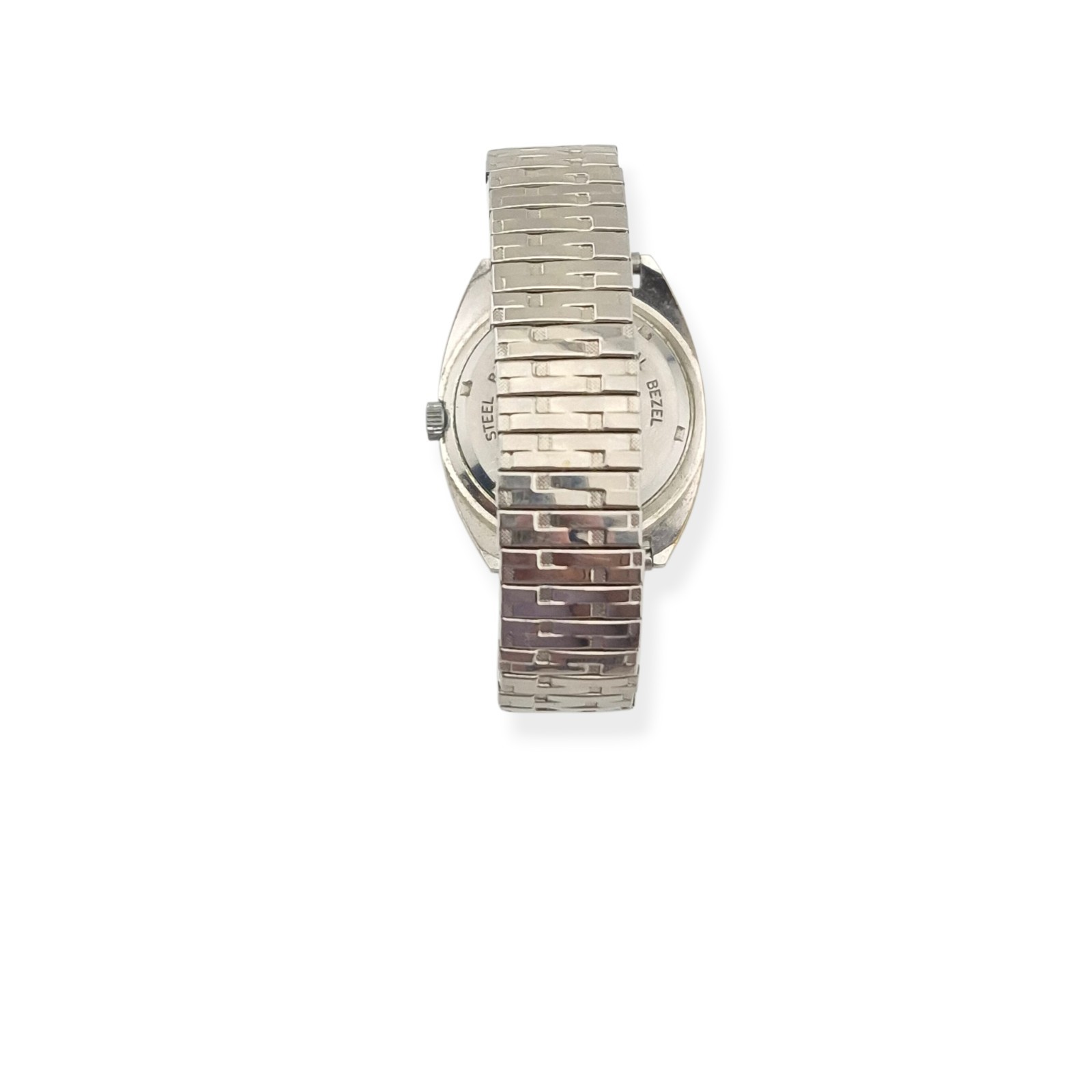 Vintage 1970s Pilex Mystery Dial Watch UT30 FE140 Moving Logo Hand RUNNING