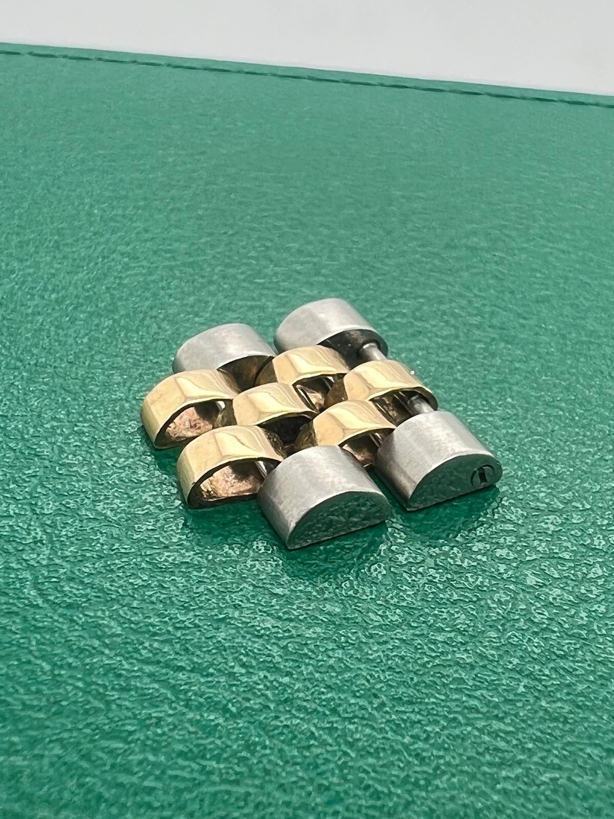 Authentic Rolex YG/SS 15.5m Jubilee double link old style 1601 14203 15053 16753