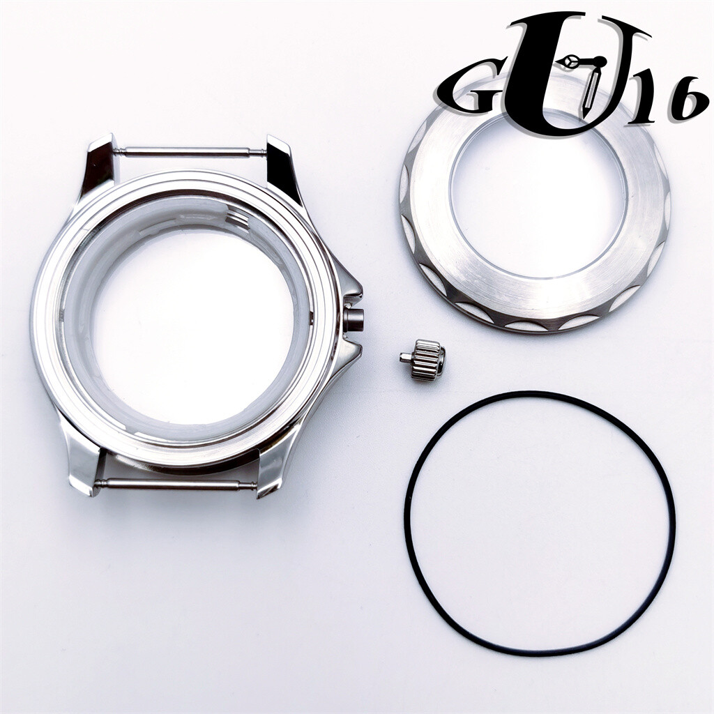 41mm NH35 Watch Case Sapphire crystal Fit NH34 NH36 ETA2836 Miyota8215 821A