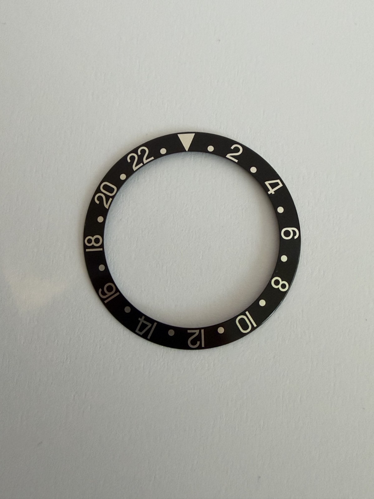 Rolex Bezel Insert 315-16750-1 Black Silver Authentic Original