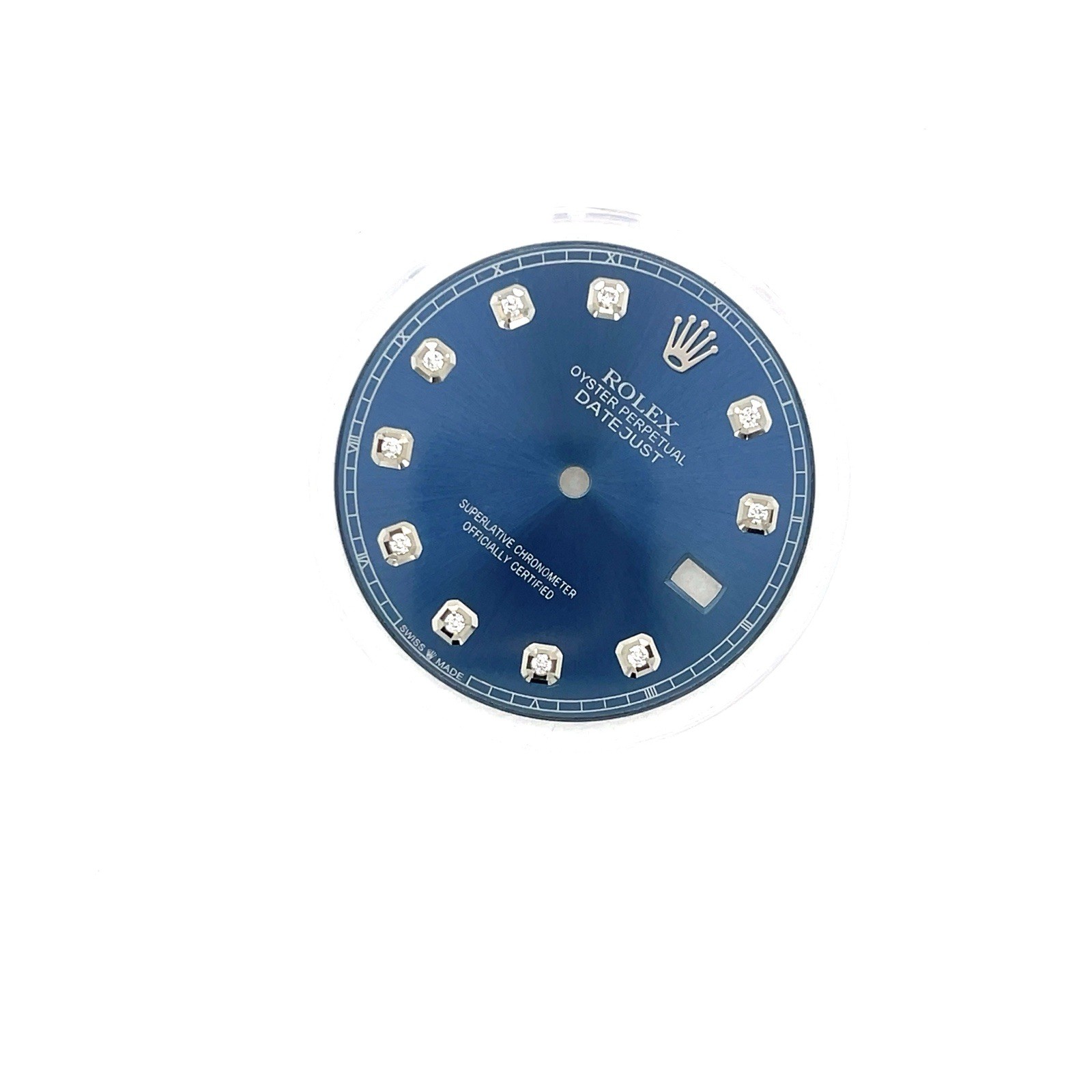 Rolex Custom Blue dial For Datejust II 41mm New Model Natural Diamond