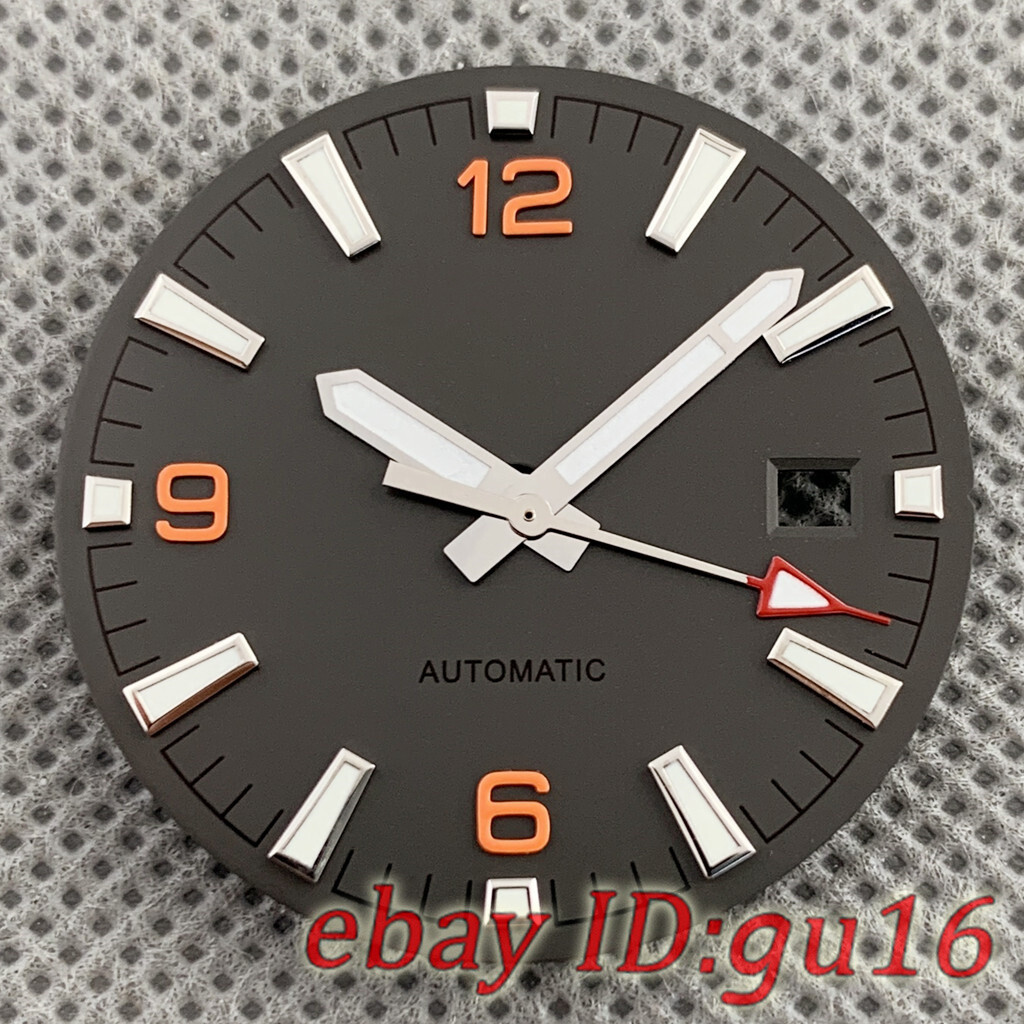 31mm sterile watch Dial and hands Fit NH35A ETA 2836/2824 Miyota 8215 821A 8205