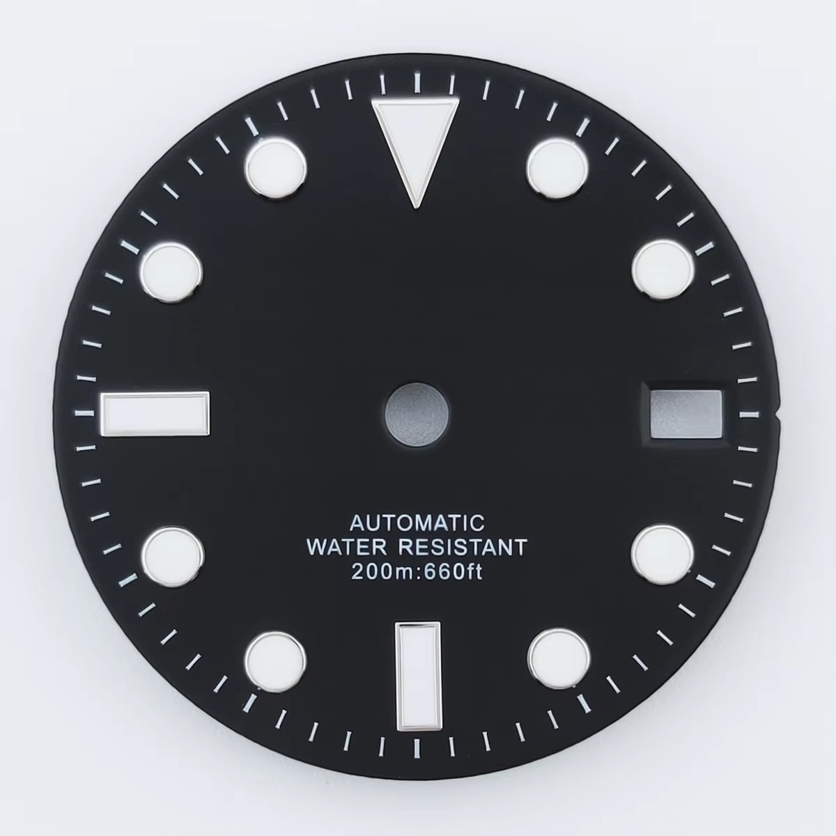 200M Waterproof 28.5Mm Black White Green Blue Luminous Dial Fit NH35 NH34 Movem
