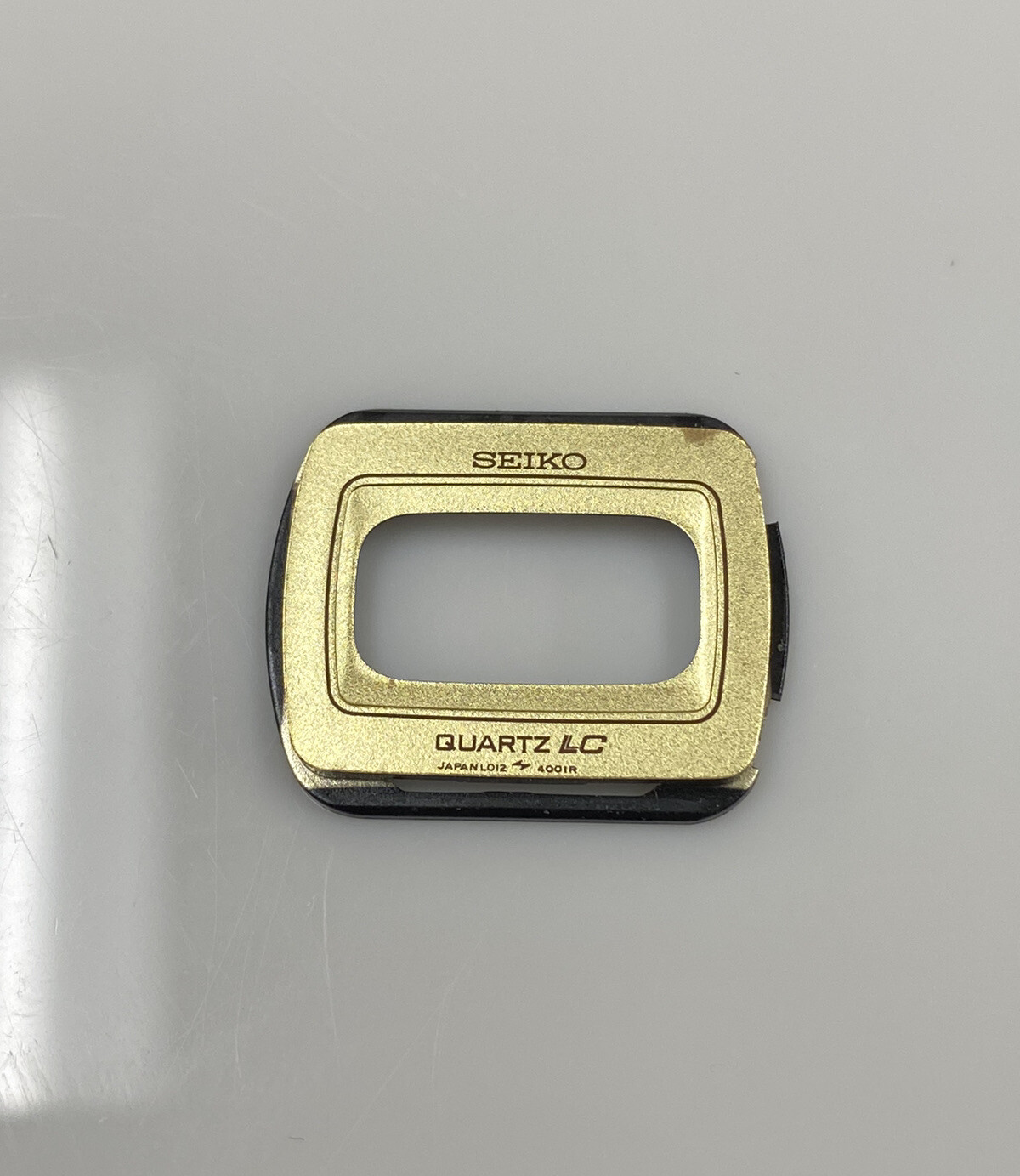 Vintage Seiko L012-4009 Ladies Digital Watch, Quartz LLC, Panel Cover w/ Gasket