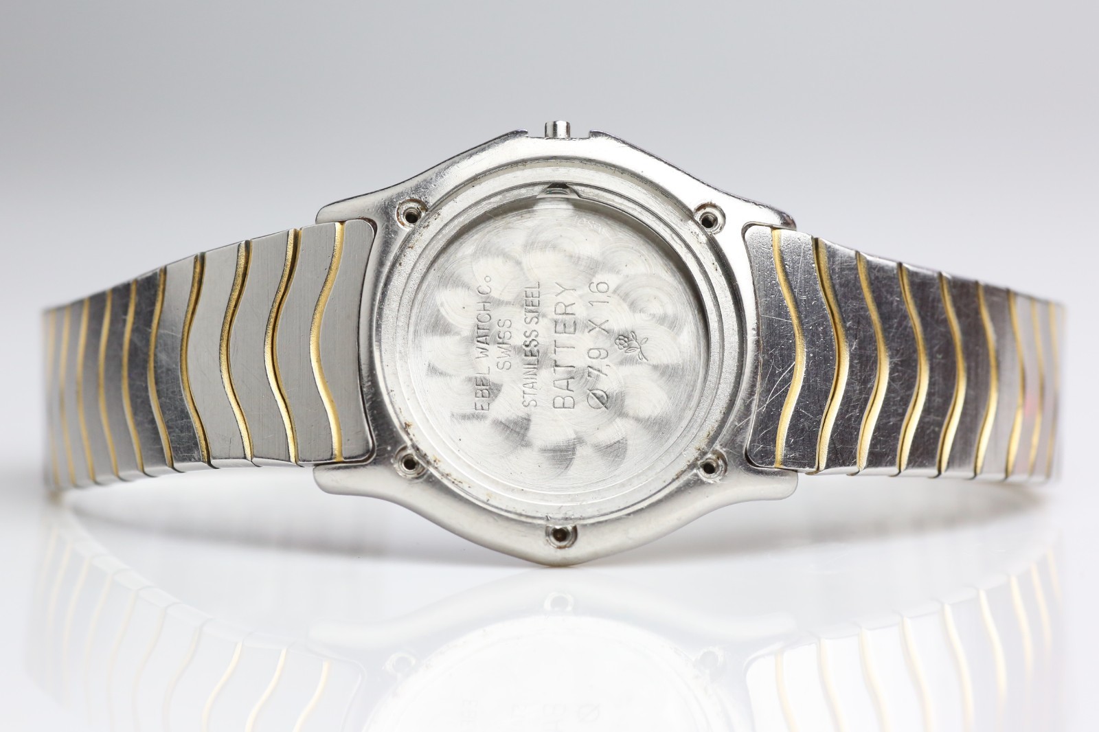Ebel Sport Classic Steel/Gold Watch Case & Bracelet, 181908, #1