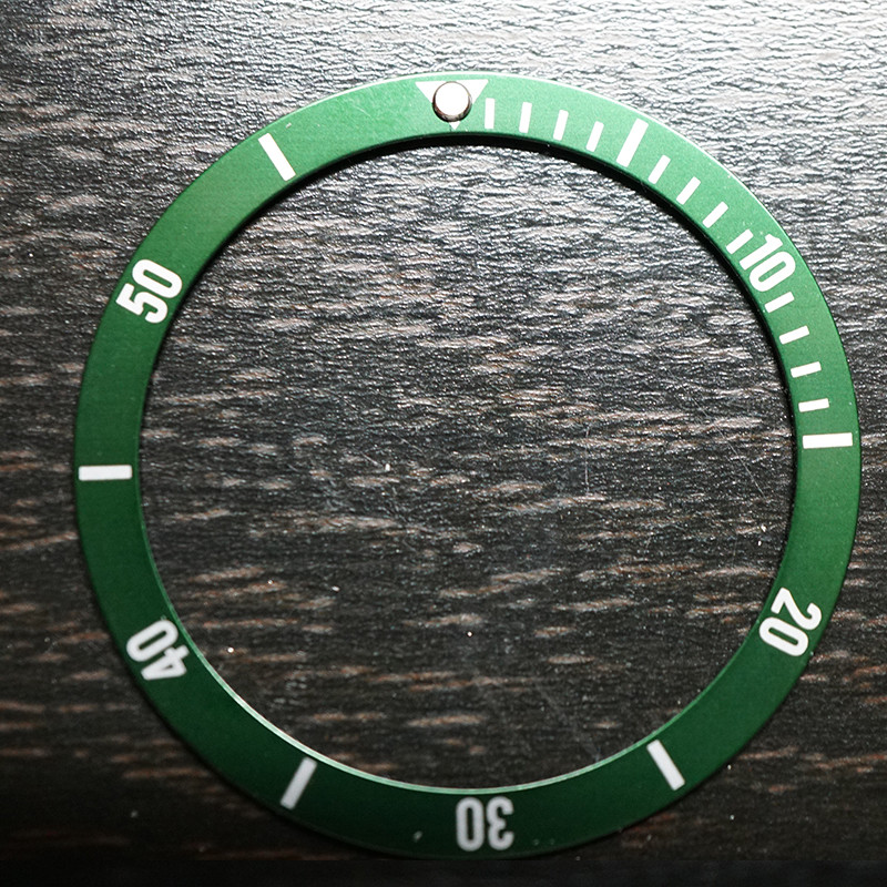 Seiko Custom SKX007 SKX Bezel Insert Green Mod Parts
