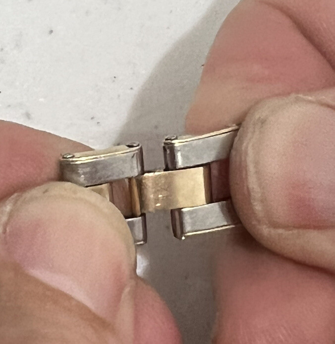 Rolex 2 Links 14K Gold Two Tone Rare Stretch See Photos Authentic Original