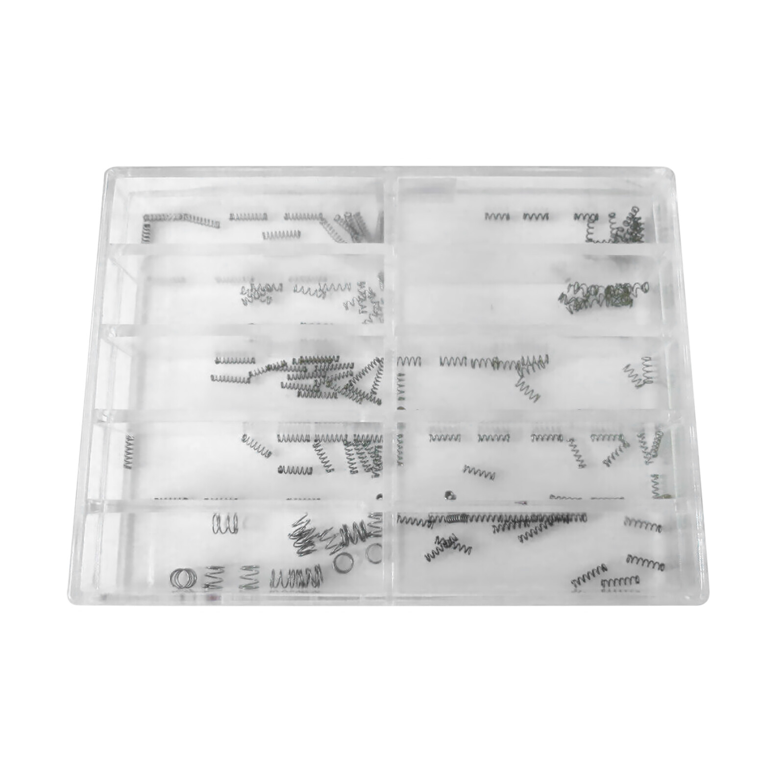 1 Box 10-Size Metal Watch Spring Assortment Kit Watchmaker Repair Accessories