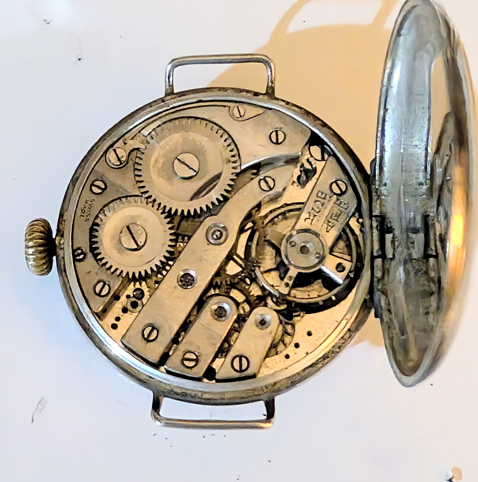 1917 Silver 925 Trench Watch George Stockwell 32.5mm Spares Repairs