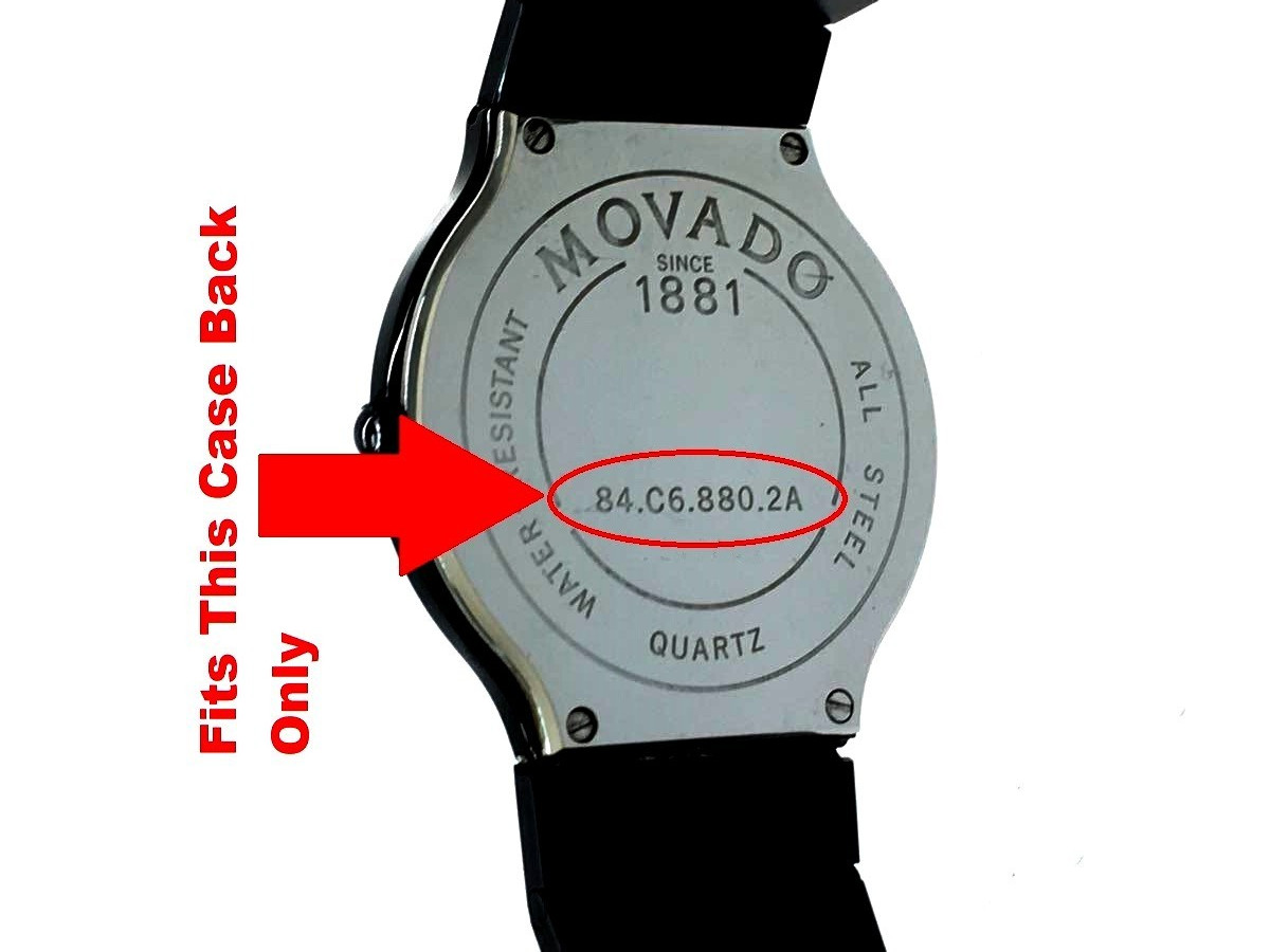 Movado Museum PVD Mens Watch Band Portion 84.C6.880.2A