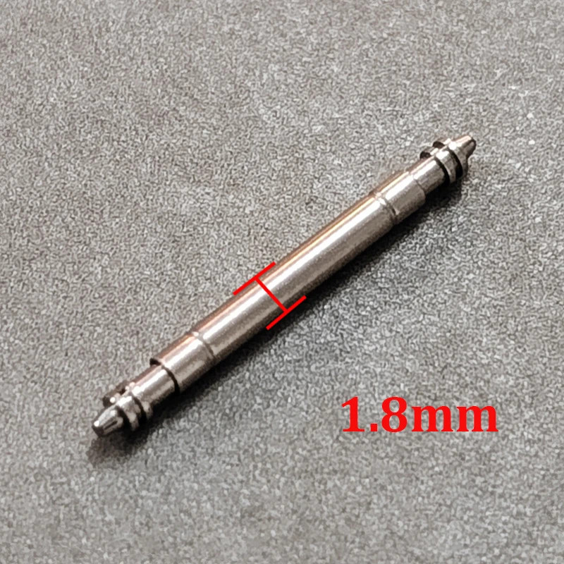 5pcs 316L Stainless Steel Spring Bars 1.5/1.8/2.0mm Watch Pin Shaft Durable Tool