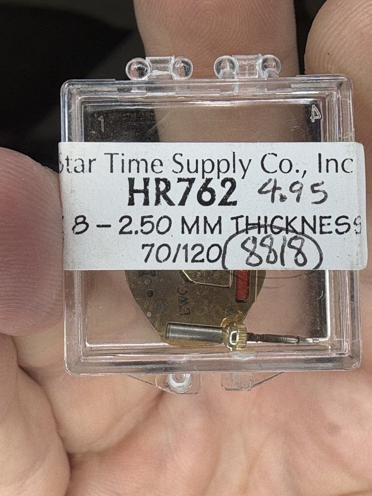 NOS Harley Ronda Quartz Watch Movement Lot 4 HR762 HR763 HR705 HR515 Repair Swss