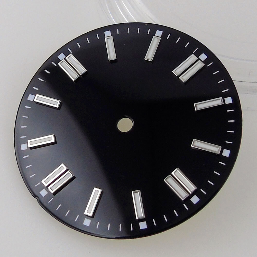 29mm Green Lume Sterile Watch Dial For ETA2824 2836/Miyota8215 821A/DG2813 3804