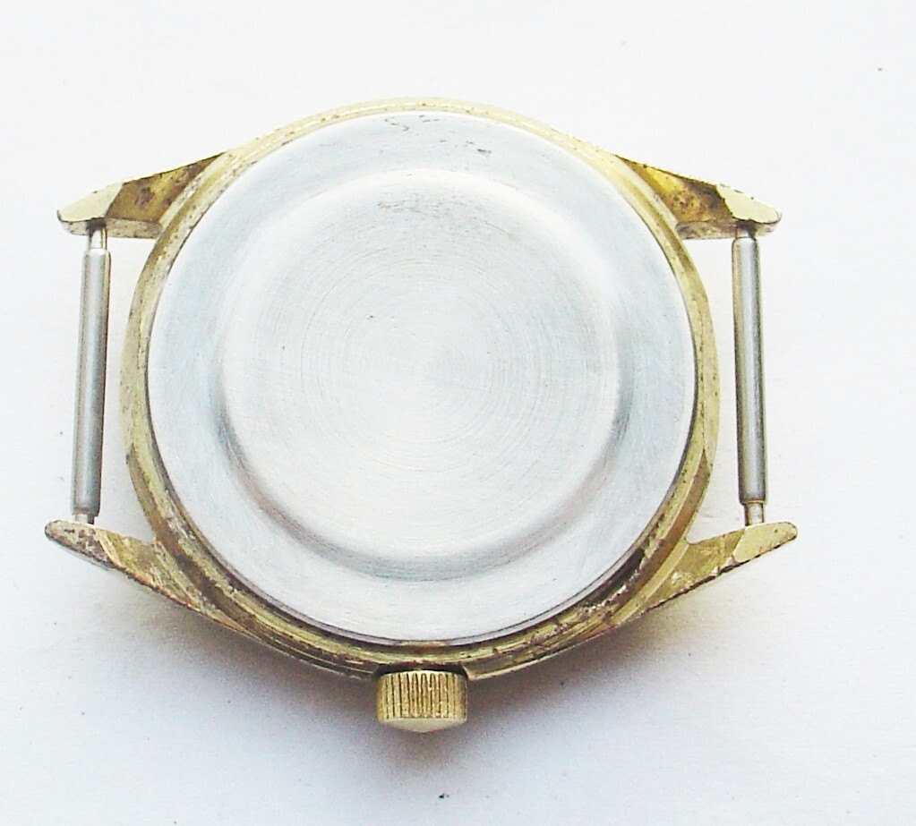 Vintage Mens watch Luch Belarus (USSR) Black Dial
