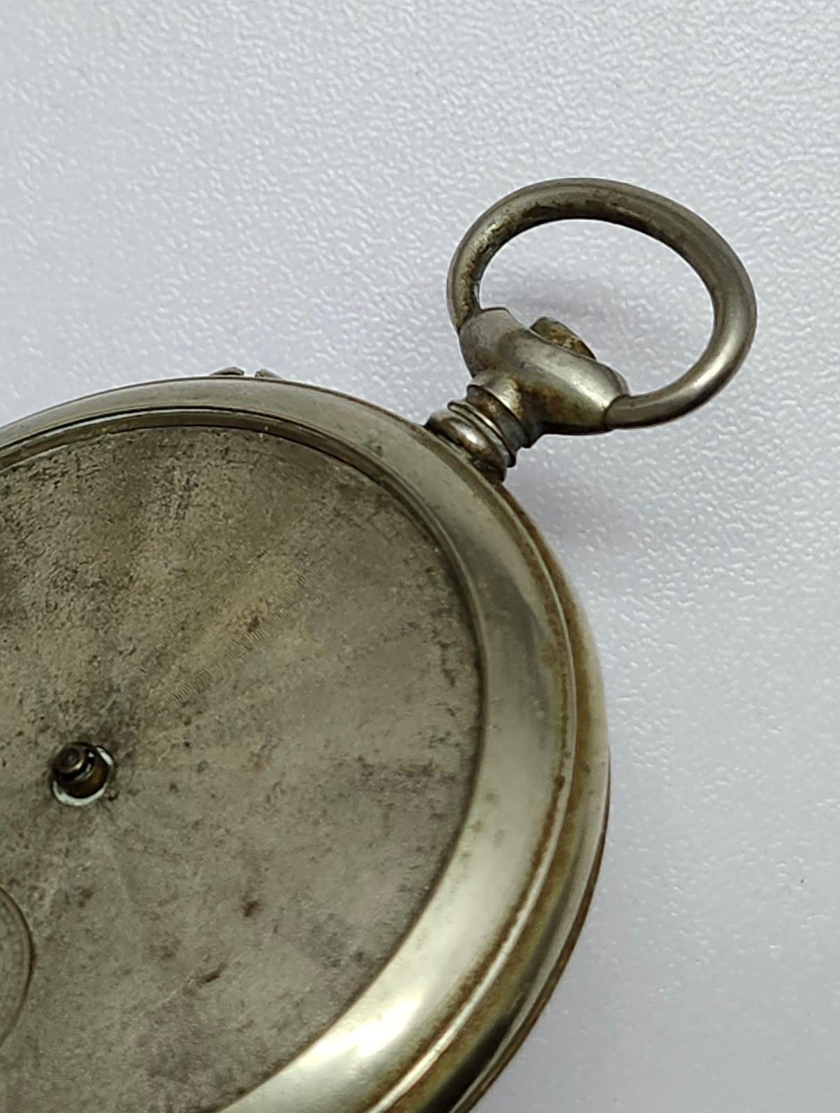 FHF Swiss Made Pocket Watch Movement & Case Pin-Set For Parts Repair