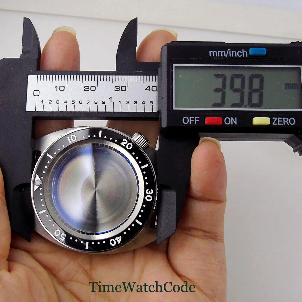 41mm Watch Case for NH35 PT5000 ETA2824 Sapphire Crystal Chapter Ring 4.1 Crown