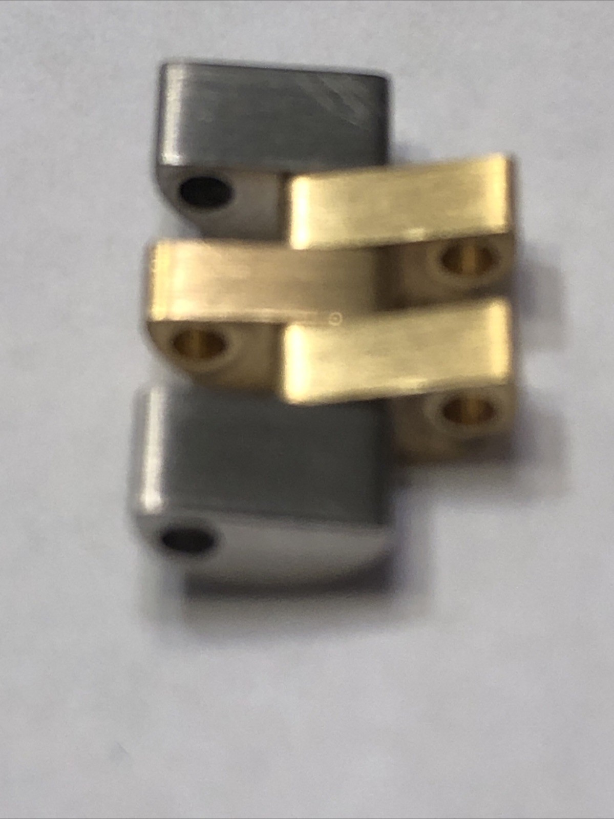 GENUINE ROLEX JUBILEE 18K / SS LINK FOR LADIES BRACELET 14mm