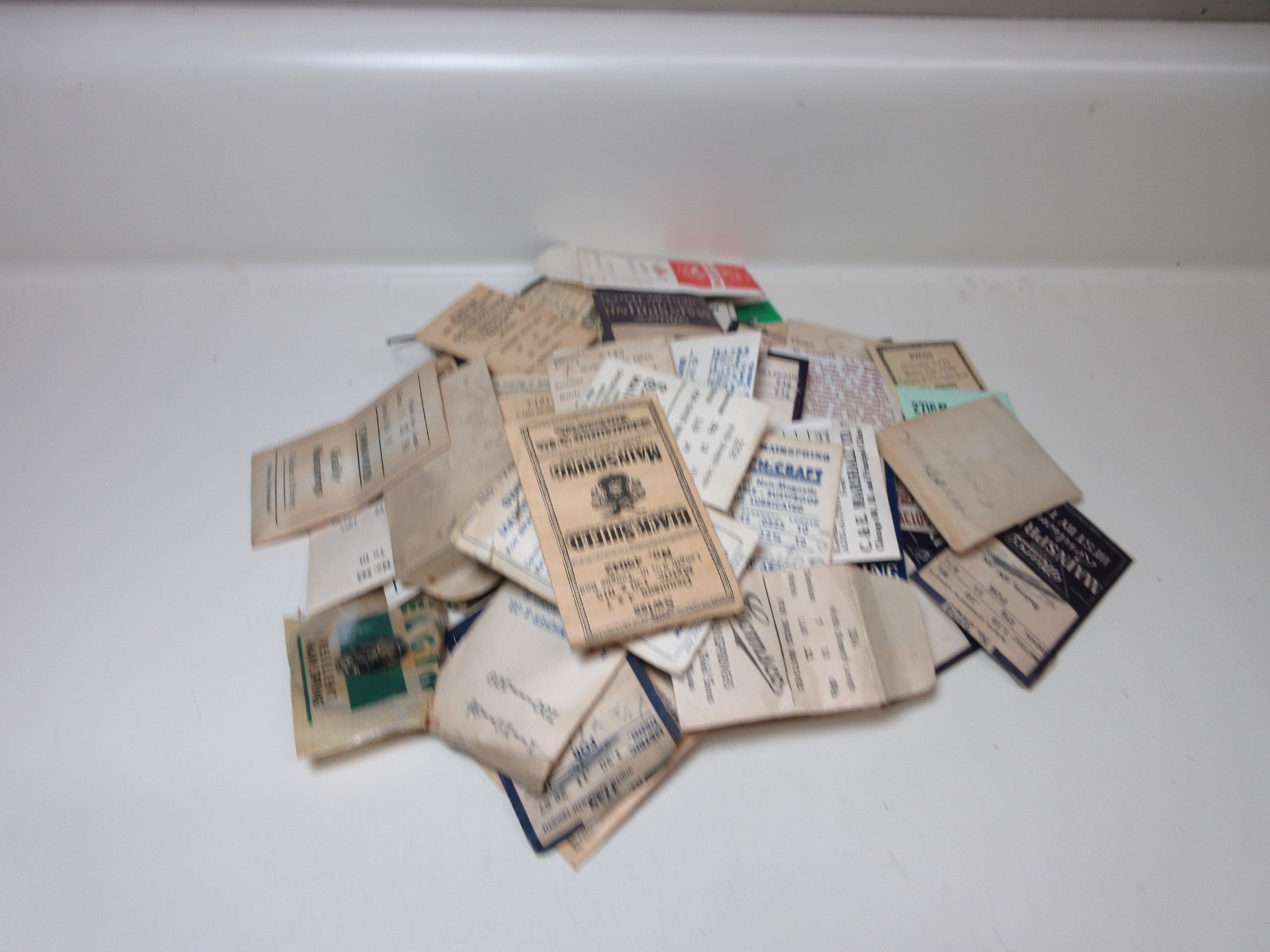 VINTAGE LOT OF 75 WATCH MAIN SPRINGS WATCHMAKER REPLACEMENT PARTS # 1