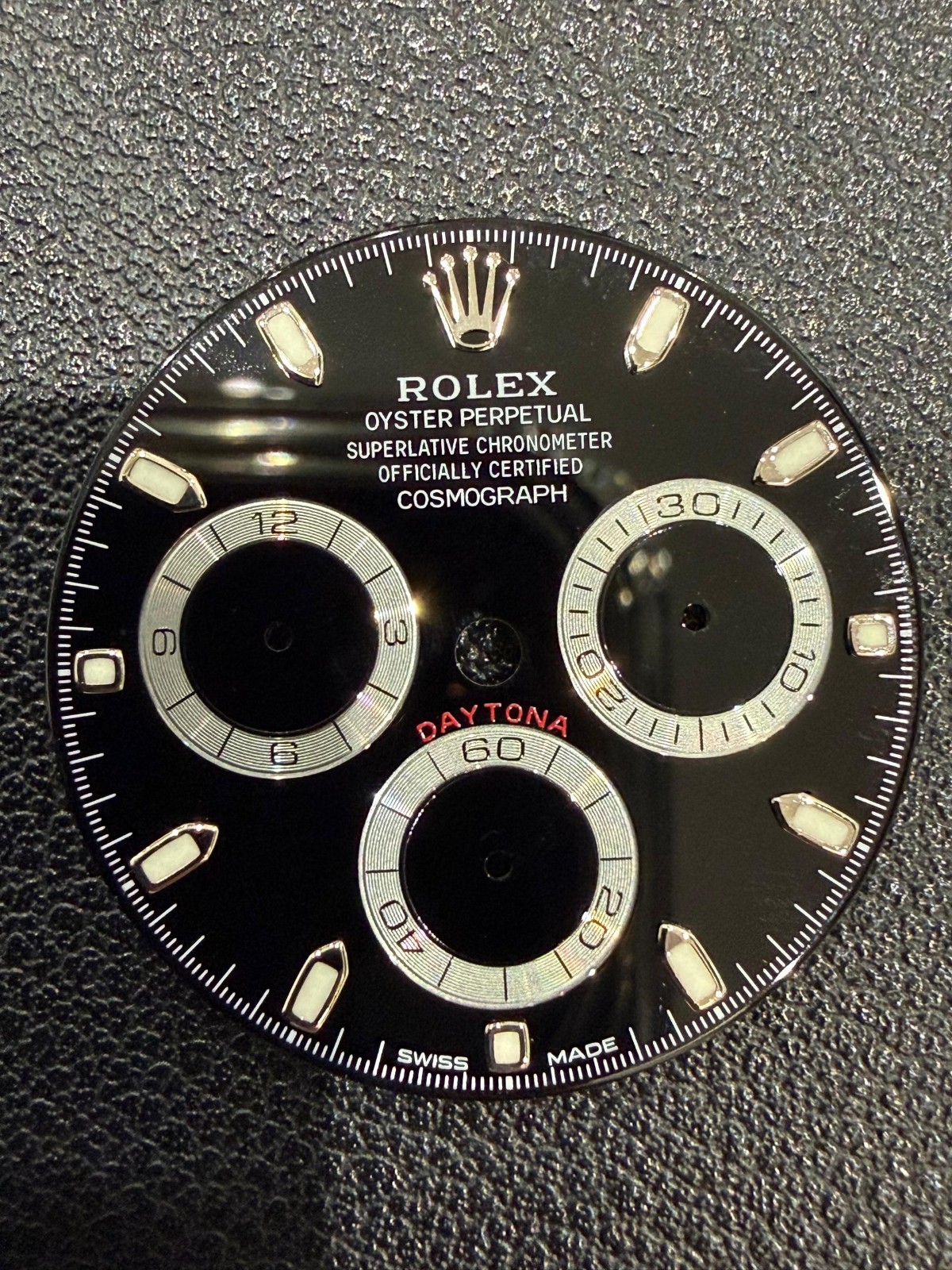 Original Rolex 116500LN Daytona Stainless Steel Black Index Dial Spare