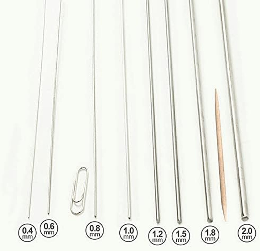 1PC 10M Stainless Steel Spring Wire Rope – Hard Wire 0.3-3MM (1.2MM)