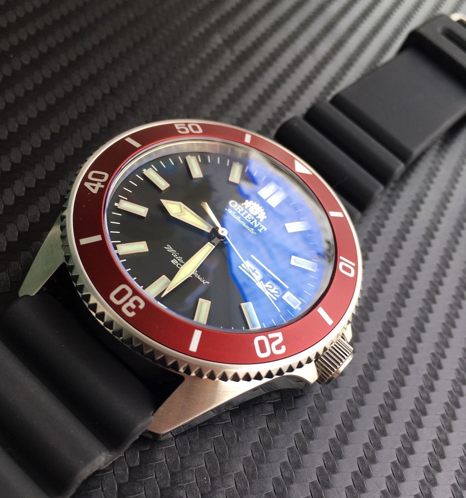 Low Double Dome Sapphire Crystal – Orient Kano Replacement Mod – CT118